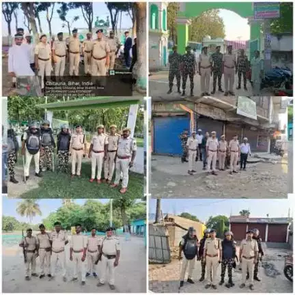 ईद-उल-अज़हा (बकरीद) को शांतिपूर्ण और सुरक्षित माहौल में सम्पन्न कराने एवं विधि-व्यवस्था बनाए रखने के दृष्टिगत कटिहार जिले के सभी मस्जिदों/इबादतगाहों के आस-पास कटिहार पुलिस सक्रियता के साथ मौजूद है I