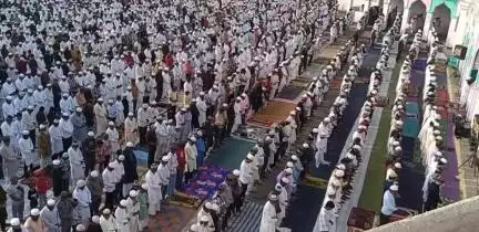 बागपत: ईद की नमाज शांतिपूर्ण तरीके से संपन्न हुई, अधिकारियों ने सुरक्षा व्यवस्था का लिया जायजा