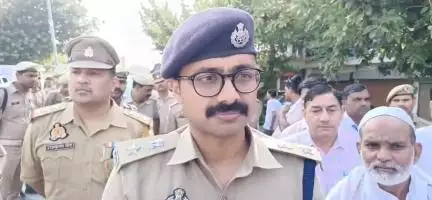 औरैया: जमाल शाह तिलक नगर में ईद-उल-अजहा की नमाज अदा की गई, बोले एसपी औरैया