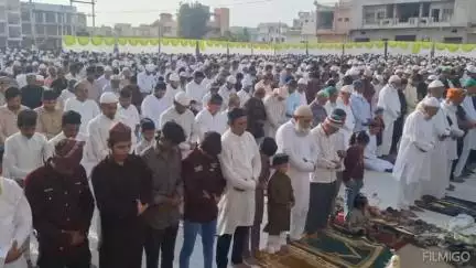 सुजानगढ़: सुजानगढ़ में हर्षोल्लास के साथ मनाया गया ईद उल अजहा का त्यौहार