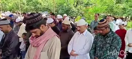 चम्बा: ऐतिहासिक चौगान में ईद पर नमाज अदा करके मुस्लिम समुदाय ने सुख-समृद्धि की दुआ मांगी