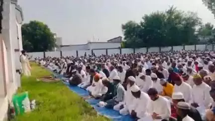 रुद्रपुर: रुद्रपुर में बकरी ईद की नमाज शांतिपूर्ण संपन्न हुई, सुरक्षा व्यवस्था के पुख्ता इंतजाम थे