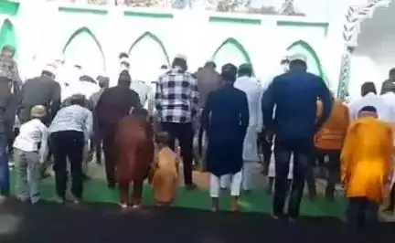 शहपुरा: ईदगाह में ईद उल अजहा की नमाज पढ़ी गई, देश में अमन और शांति के लिए दुआ मांगी गई, सुरक्षा के रहे पुख्ता इंतजाम