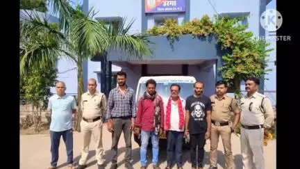 करतला: उरगा पुलिस ने चार शातिर चोरों को किया गिरफ्तार, अडानी पावर प्लांट के एल्युमिनियम केबल की हुई थी चोरी