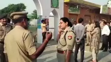 कासगंज: बकरीद पर्व पर नमाज सकुशल सम्पन्न कराने के लिए डीएम और एसपी ने जिले में सुरक्षा व्यवस्था का लिया जायजा