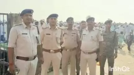 बेनीपट्टी: बेनीपट्टी प्रखंड क्षेत्र में ईद उल अजहा (बकरीद) पर्व को लेकर भारी संख्या में पुलिस बलों की तैनाती