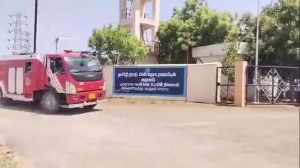 கயத்தாறு: அய்யனார் ஊத்து உப மின் நிலையத்தில் திடீர் தீ விபத்து