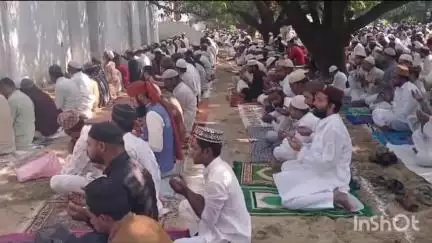 संभल: ईद-उल-अजहा की नमाज ईदगाह व अनेक मस्जिदों में की गई अदा, सुरक्षा के रहे कड़े प्रबंध