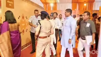 सीहोर नगर: भूमि पूजन कार्यक्रम स्थल पीजी कॉलेज ग्राउंड, सीहोर का विधायक व भाजपा जिलाध्यक्ष ने किया निरीक्षण
