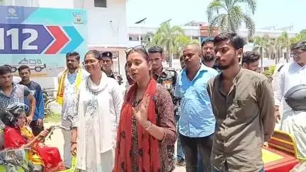 समस्तीपुर: समाहरणालय में सांसद शांभवी चौधरी ट्राई साइकिल वितरण समारोह में शामिल हुईं