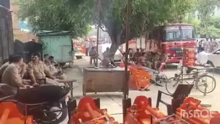 दातागंज: बकरीद के अवसर पर नगर के ईदगाह में पुलिस प्रशासन की निगरानी में शांति पूर्वक नवाज अता की गई