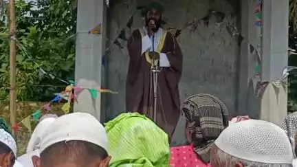 দাংতল ৰাজহ চক্ৰ: তুলসীঝোৰা আঞ্চলিক ঈদগাহ ময়দানত ঈদ-উজ-জোহা উদযাপন, ৫ শতাধিক লোকৰ অংশগ্ৰহণ