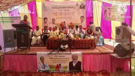बटियागढ़: सकतपुर में 'विकसित कृषि संकल्प' अभियान के तहत कार्यक्रम का हुआ आयोजन, राज्यमंत्री लखन पटेल व सांसद राहुल सिंह हुए शामिल