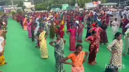 మహానంది ఆలయ ఆవరణంలో యోగాంధ్ర కార్యక్రమం, పాల్గొన్న జిల్లా కలెక్టర్ రాజకుమారి