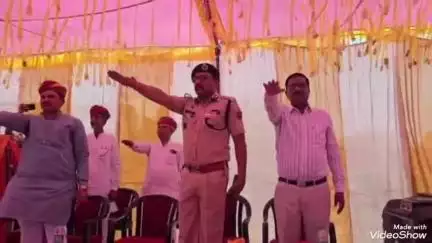 जालौर: जोधपुर रेंज के आईजी ने जालौर के बिशनगढ़ में ऑपरेशन नशा विहान के तहत लोगों को दिलाई शपथ