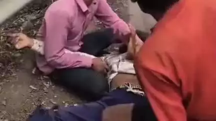 नरसिंहपुर: नेशनल हाईवे 44 पर घायल तड़पता रहा, वीडियो सोशल मीडिया पर वायरल