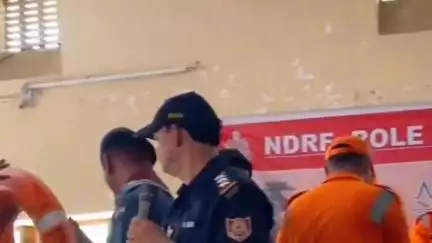 सांचोर: सांचोर में एनडीआरएफ टीम ने बाढ़, भूकंप और रासायनिक आपदा से बचाव के तरीके सिखाए, प्राथमिक उपचार की जानकारी दी