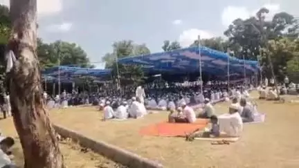 ರಾಮನಗರ: ನಗರದಲ್ಲಿ ಸಡಗರ ಸಂಭ್ರಮದಿಂದ ಬಕ್ರೀದ್ ಆಚರಣೆ