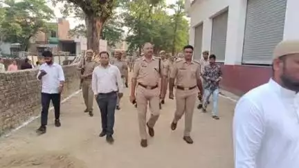 खलीलाबाद: ईद-उल-अजहा पर्व पर मगहर कस्बे में एसडीएम सदर व सीओ सदर ने सकुशल नमाज कराई संपन्न