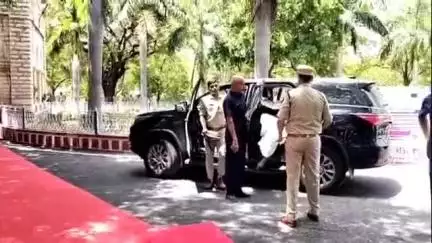 चित्तौड़गढ़: राज्यपाल बागडे का चित्तौड़गढ़ आगमन, मिला गार्ड ऑफ ऑनर