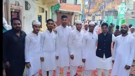 इस्लामपुर: इस्लामपुर की विभिन्न मस्जिदों में सुरक्षा के पुख्ता इंतजाम, मुस्लिम भाइयों ने बकरीद की नमाज अदा की