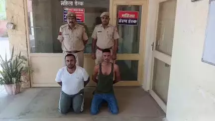 #Balotra: ऑपरेशन शिकंजा के तहत टाॅप-10 अपराधी बजरी माफिया हिस्ट्रीशीटर महबूब व सुरेन्द्र गिरफ्तार।

#BalotraPolice