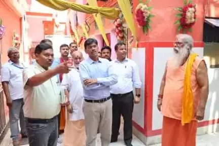 ज़िलाधिकारी, पटना द्वारा प्रसिद्ध विरासत स्थल बड़ी पटन देवी मंदिर के सरंक्षण कार्य तथा श्रद्धालुओं एवं पर्यटकों की सुविधा से संबंधित विकास कार्यों का निरीक्षण किया गया एवं प्रबंधन से संवाद स्थापित किया गया।