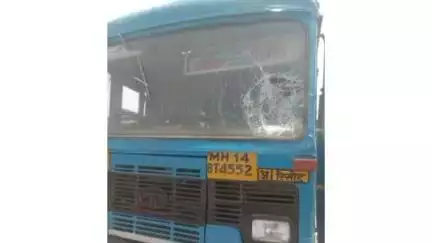 वाशिम: शिरपूर रस्त्यावर काळवीटने एसटी बसवर उडी मारल्याने बसच्या काचा फुटून काळविट चा मृत्यू