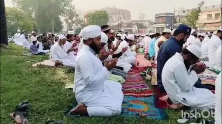 देवबंद: ईद-उल-अजहा पर अकीदतमंदों का उमड़ा सैलाब, ईदगाह व रशीदिया मस्जिद में अदा की गई नमाज