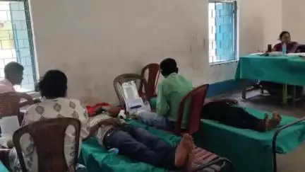 বিনপুর ২: ভেদাকুই গ্ৰামে আয়োজিত হল রক্তদান শিবির