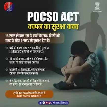 बचपन से खिलवाड़, अब नहीं! 

बचपन को यौन अपराध से सुरक्षित करने हेतु P.O.C.S.O. Act.

बच्चों के खिलाफ यौन अपराधों पर Zero Tolerance