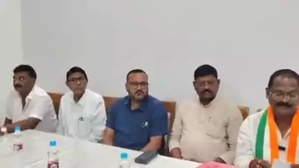 सूरजपुर: कांग्रेस की शिक्षा न्याय यात्रा को लेकर हुई पत्रकार वार्ता, पूर्व मंत्री अमरजीत भगत ने सरकार पर साधा निशाना