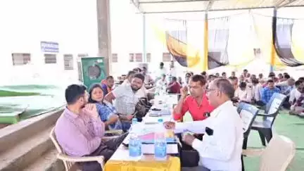 तिल्दा: अल्दा के ग्रामीणों ने कहा, गांव की माटी नहीं बिकेगी