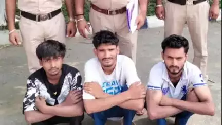 जगाधरी: थाना गांधीनगर पुलिस ने तीन चोरों को किया गिरफ्तार, चोरी का सामान बरामद