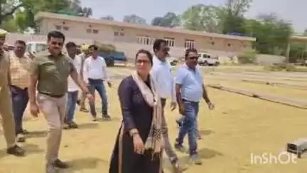 बहराइच: बहराइच जिले में मुख्यमंत्री के संभावित कार्यक्रम के दृष्टिगत डीएम और एसपी ने किया स्थलीय निरीक्षण