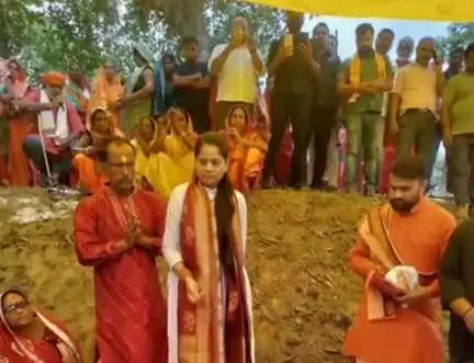पूर्णिया पूर्व: पूर्णिया सिटी के महामाया स्थान में सूर्य मंदिर एवं शनि मंदिर का हुआ शिलान्यास