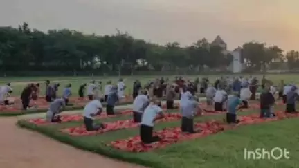 पलवल: पलवल में योग दिवस की तैयारियां शुरू: पुलिस लाइन से गांवों तक प्रशिक्षण शिविरों में सिखाए जा रहे हैं आसन