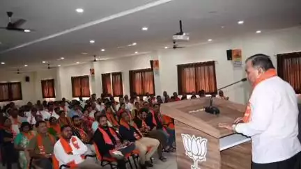 ગોધરા: ભાજપ કાર્યાલય શ્રી કમલમ ખાતે આયોજિત કાર્યશાળામાં જિલ્લા ભાજપ પ્રમુખ તેમજ ધારાસભ્ય ઉપસ્થિત રહ્યા