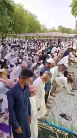 टोंक: बहीर ईदगाह में मौलवी मोहम्मद सईद साहब ने अदा कराई ईद-उल-अजहा की नमाज, देश में अमन-चैन की मांगी दुआ