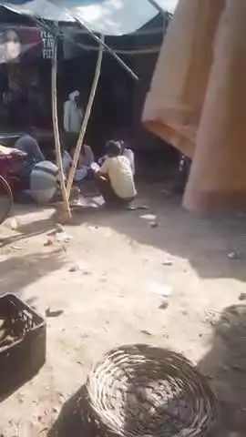 galla Mandi gate ki video  firozabad