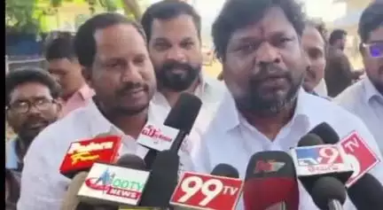 పాడేరులో రోడ్డు వెడల్పునకు సహకరించాలి: పాడేరు ఎమ్మెల్యే మత్స్యరాస విశ్వేశ్వర రాజు