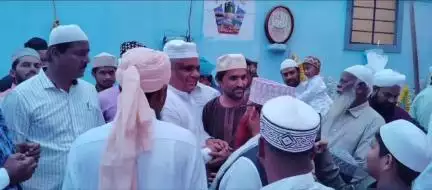 ಶಿಗ್ಗಾಂವ: ಪಟ್ಟಣದಲ್ಲಿ ಸಂಭ್ರಮದಿಂದ ಜರುಗಿದ ಬಕ್ರೀದ್ ಹಬ್ಬದ ಆಚರಣೆ