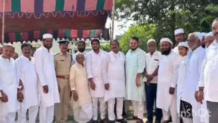 పరిగి: పరిగి పట్టణంలో బక్రీద్ వేడుకల్లో పాల్గొన్న ఎమ్మెల్యే రామ్మోహన్ రెడ్డి