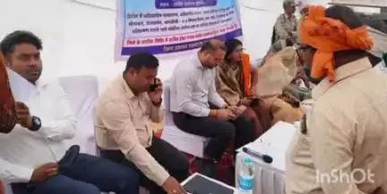 राजनांदगांव: डोंगरगांव के तहसील कार्यालय परिसर में तहसील स्तरीय राजस्व शिविर का आयोजन किया गया