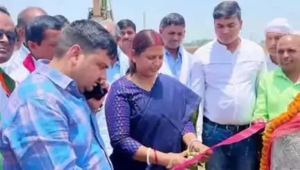 जमुआ: विधायक डॉ. मंजू कुमारी ने सपही नदी पर पुल निर्माण का शिलान्यास किया, कई गांवों को होगा फायदा