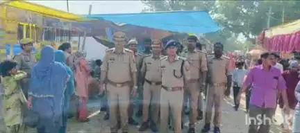 बलरामपुर: उल अजहा बकरीद की नमाज को सकुशल संपन्न कराने के लिए ललिया क्षेत्राधिकार ने अपने क्षेत्र में सुरक्षा का लिया जायजा