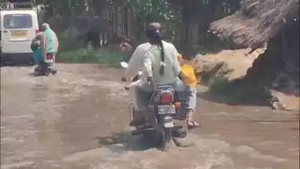 प्रतापनगर के गांव मुजाफत कलां में बना सीवरेज व बंद नाला बना परेशानी का कारण। #jansamsya