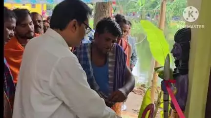 ସିମୁଳିଆ: ଓଲଡଙ୍ଗ ଗ୍ରାମରେ ଶନି ମନ୍ଦିର ପ୍ରତିଷ୍ଠା ଉତ୍ସବରେ ଯୋଗଦେଲେ ବିଧାୟକ