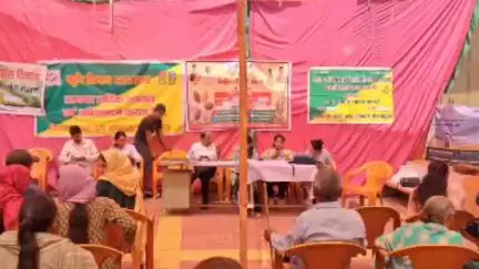पौड़ी: खिर्सू विकासखंड के देवलगढ़ में आयोजित हुआ कृषक संवाद, कृषकों को दी गई उन्नत खेती की जानकारी