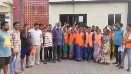 భీమిలి: కార్మిక వ్యతిరేక లేబర్ కోడ్స్ అమలు చెయ్యొద్దు. మధురవాడ సీఐటీయూ నేతలు డిమాండ్